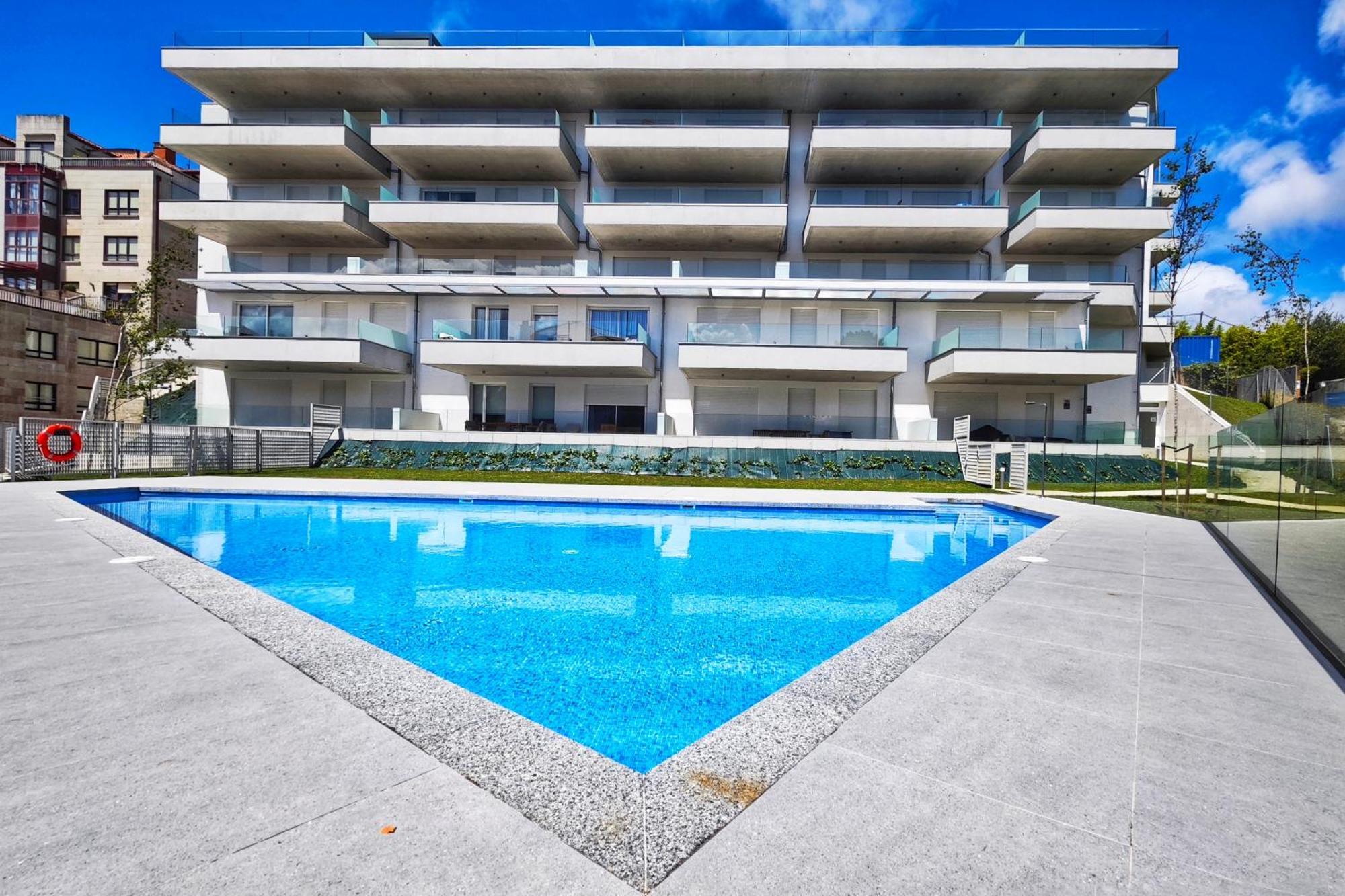 Desconectaengalicia Apartamento Zoo Con Piscina Y Vistas Al Mar A 150 Metros De Silgar Sanxenxo Exterior photo